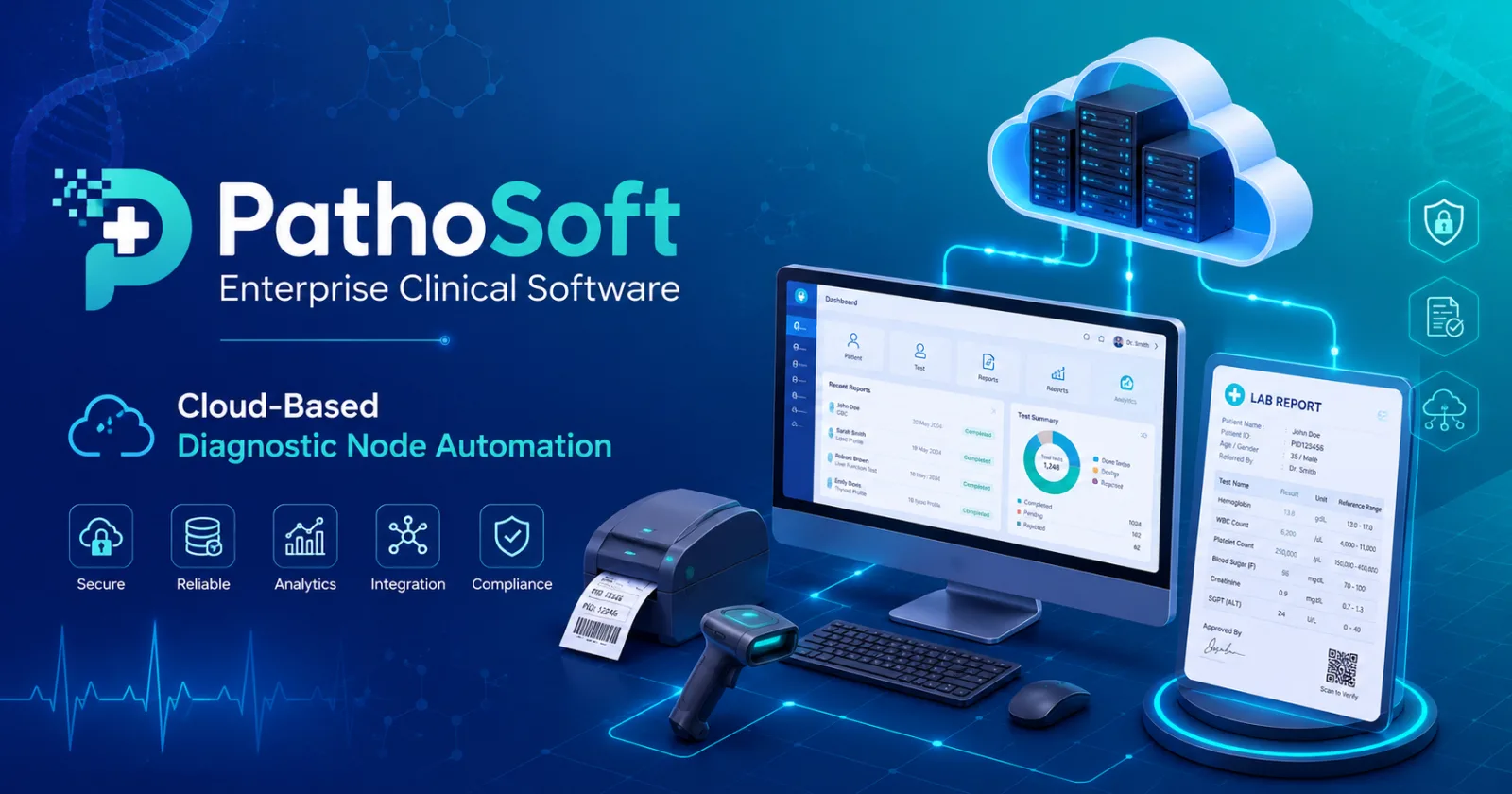 PathoSoft - Enterprise Grade Clinical Software Ecosystem